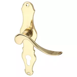 HAFELE ชุดมือจับก้านโยกเพลทยาวทองเหลือง รุ่นพรีเมียม