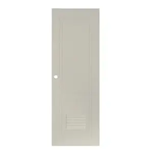 ประตูห้องน้ำ UPVC เจาะลูกบิด MODERNWOOD MLIR025 70X200 ซม. สีเบจ-1