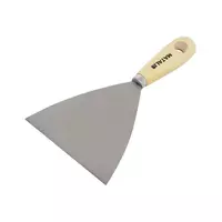 WOODEN HANDLE SCRAPER MATALL 5"