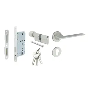 มือจับก้านโยกห้องทั่วไป MORTISE HAFELE 489.11.131 สีสเตนเลส-1