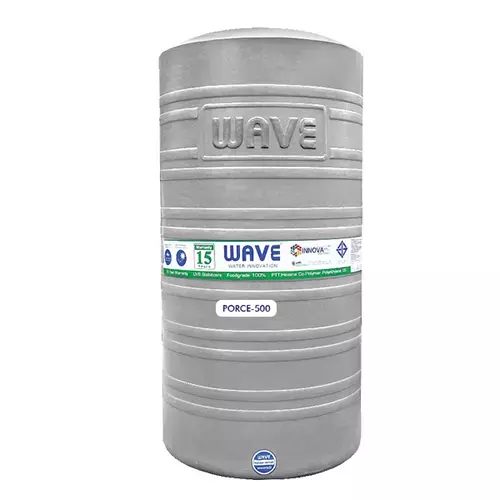 ถังเก็บน้ำ WAVE รุ่น PORCE 2500 ลิตร สีเทา-1