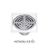 ตะแกรงกันกลิ่นสแตนเลสติดตั้งกับท่อพีวีซี 3 นิ้ว COTTO CT640Z3P(HM)