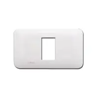Flush Plate with Plastic Grid ฝาครอบ 1 ช่อง พร้อมตะแกรงพลาสติก