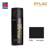 สีสเปรย์ NIPPON PAINT PYLAC PRO P-05 FLAT BLACK