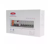 Lightning protection circuit breaker, 7-slot, 63A model