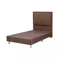 ฐาน+หัวเตียง NATHAN 3.5FT BROWN HLS