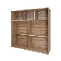 ชั้นวางของทึบ 7 ช่อง ME LIVING SOLID OAK/MARBLE