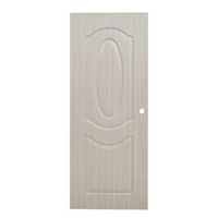 ประตูภายในUPVC AZLE-PZ02 80x200cm WH-GY