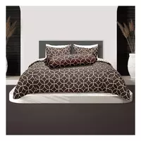 ผ้าปู K5 PICASSO PB COIN BROWN