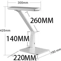 DESK LAMP LA-K228WH10W CAR PL/MTMD WH