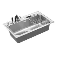 KOHLER K-3644X-2KD-NA อ่างล้างจาน 1 หลุม แบบไม่มีที่พักจาน รุ่น ทอคคาต้า