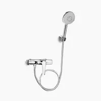 ก๊อกผสมยืนอาบแบบติดผนัง พร้อมฝักบัวสายอ่อน รุ่น Symbol KOHLER K-7685X-4-CP