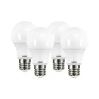 LUMAX ECO PLUS E27 12W Warm White LED Bulbs (Pack of 4)