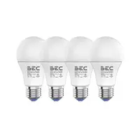 หลอดไฟ LED E27 11W วอร์มไวท์ BEC ULTRA-X แพ็ก 4 ชิ้น