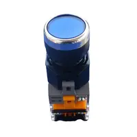 PUSH BUTTON SWITCH LED 22MLA38-11D/BL CT