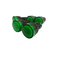 ไพล๊อตแลมป์ LED กำลัง 380 โวลต์ ขนาด 22 มม. สีเขียว