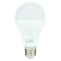 L&E ​​BULB E27 15W Warm White LED Bulb, Ping Pong Shape