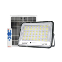 สปอร์ตไลท์โซล่าเซลล์ RACER CLEAN LIGHT 220 วัตต์ DAYLIGHT สีเทา