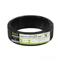 ELECTRICWIRE VCT 60227 IEC53 2x2.5 SQ.MM. BLACK