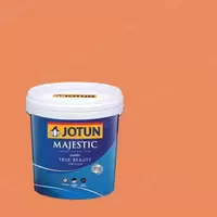 #2495 สีทาภายใน Jotun Majestic True Beauty ชนิดกึ่งเงา Burdan