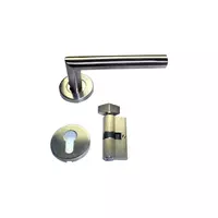 มือจับก้านโยกห้องทั่วไป MORTISE SOLEX 4585105 สีสแตนเลส