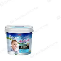 สีน้ำทาฝ้า BEGER AIR FRESH PG-1000 สีขาว ชนิดด้าน 9ลิตร