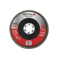 ผ้าทรายซ้อนหลังแข็ง 4” MATALL  80 pack2