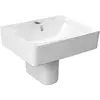 อ่างล้างหน้าแบบแขวน รุ่น คอนเซ็ป ควูป พร้อมขาตั้งลอย American Standard 0550/0740-WT-0