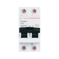 เบรกเกอร์ 40 แอมป์ MCB SAFE T CUT 2 Pole 10KA รุ่น EU