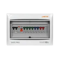 C-UNIT cabinet set, main 63A, 8 channels + 63A LAM protection