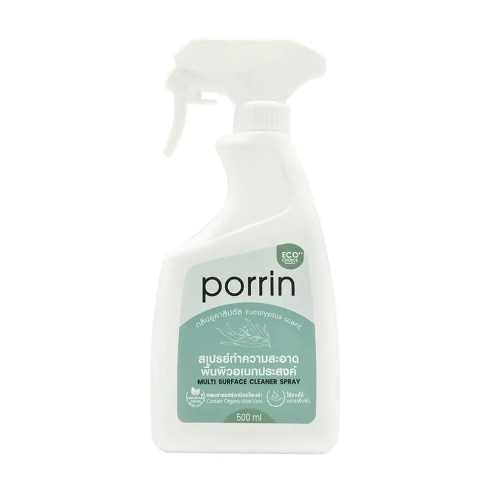 Multi-Surface Cleaner Spray PORRIN Plant Based 500 ml Eucalyptus Oil-1