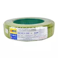 THW Wire 1x10 mm2 Green/Yellow BCC