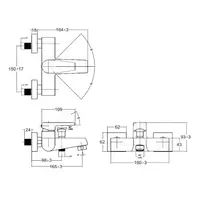 K-7697X-4-CP Englefield Bath Faucets