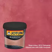 Jotun Majestic Design Pearl 2615 Patisserie + 3282 Ourjouan 