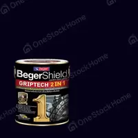 สีน้ำมัน BEGERSHIELD GRIPTECH 2IN1 สีดำ ชนิดด้าน 1แกลลอน