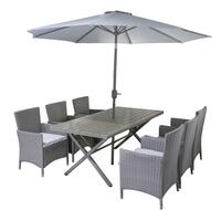 FLORENCE DINING 6-SEAT PATIO FURNITURE