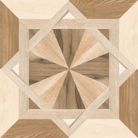 กระเบื้องปูพื้น 60x60 ซม. (24x24 นิ้ว) วีร่า วู้ด น้ำตาล 1.44M2