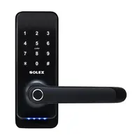 กลอนดิจิตอล SOLEX E-LOCK 7019 สีดำ