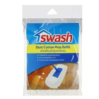 อะไหล่ม็อบคอตตอนดันฝุ่น SWASH 16 นิ้ว สีขาว