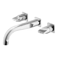 8-inch center-mounted washbasin mixer faucet COTTO CT2283C44#CRG, wall-mounted type (chrome-rose gold), Clisent model
