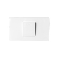 1.5 GANG1 WAY SWITCH SET BASIC WH ELEK