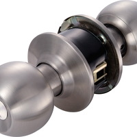 ISON 8012 SS-BK SS BATHROOM KNOB