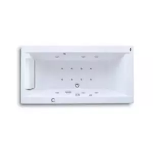 อ่างอาบน้ำวน+อัดอากาศ+หมอน American Standard รุ่น PLAZA TF-8292-WT
