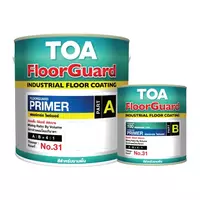 TOA ฟลอร์การ์ด ไพรเมอร์ สี Epoxy รองพื้น พื้นคอนกรีต