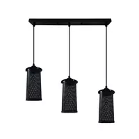 CHANDELIER MD HG-0015/3 EVL MT BK 3L