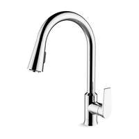 KOHLER K-21367T-4-CP ก๊อกผสมอ่างล้างจานชนิดหัวฝักบัว รุ่นทอธ
