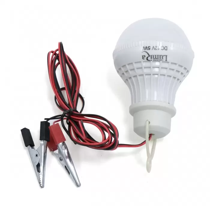 หลอดไฟ LED พร้อมปากคีบ รุ่น CL-12V5D LUMIRA-1