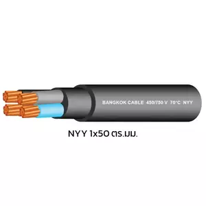 NYY Wire 1x50 mm2 Black BCC 100 m
