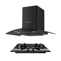 เตาฝัง+เครื่องดูดควัน DYNA HOME DH-2000G+DH-800-BK