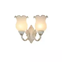 โคมไฟติดผนัง แก้ว 2 หลอด รุ่น YG2203 DECOS